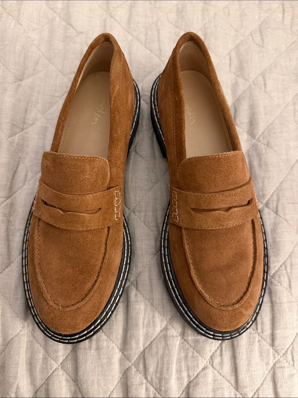 Boden Suede Loafers